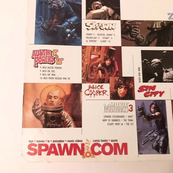 2000 KISS Band Paul Stanley Starchild Alive McFarlane Spawn Action Figure - Picture 7 of 16